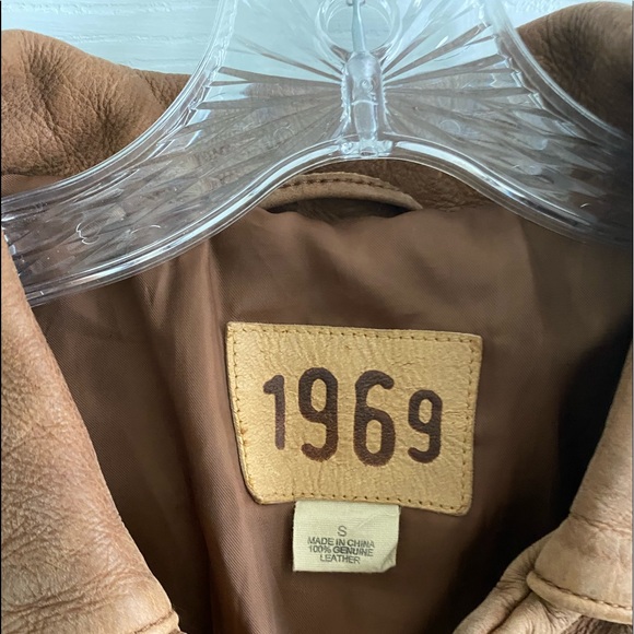 Gap Leather Biker Jacket - Picture 3 of 13